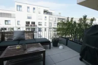 Detail Sonnen Balkon