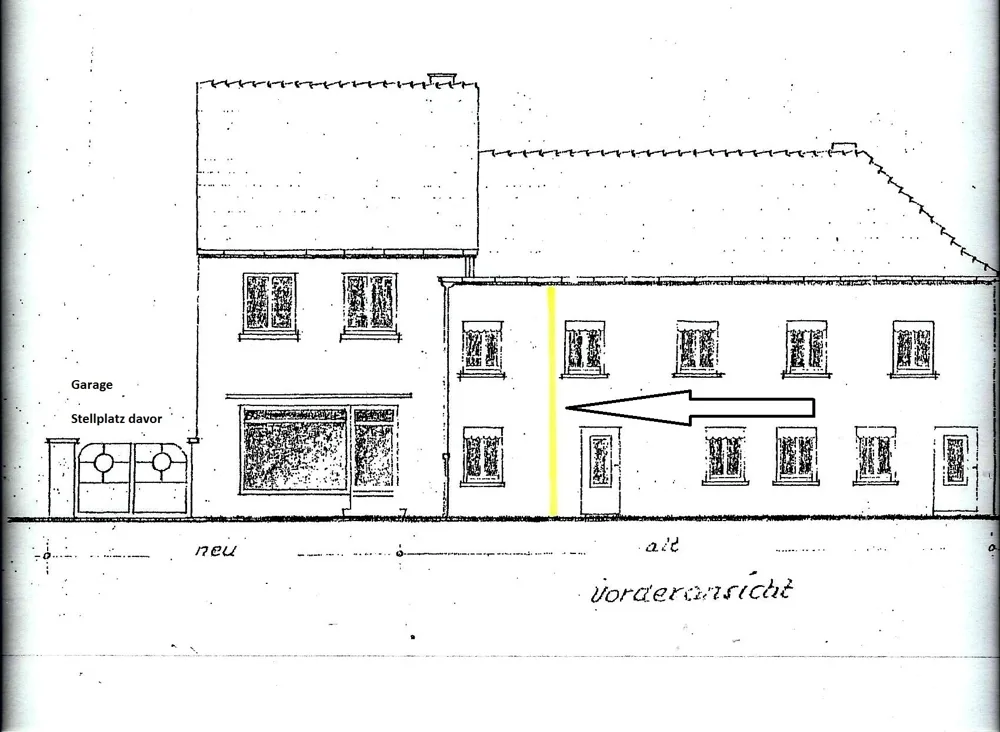 Grundriss Vorderansicht