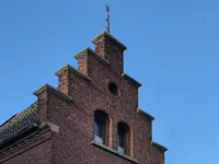 Detail des Treppengiebels