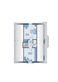 Grundriss Spitzboden