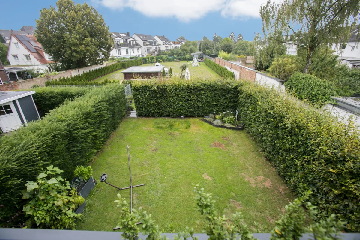 Ausblick Balkon