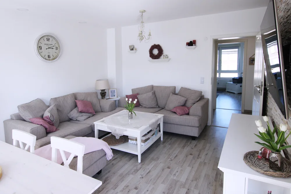 Couch-Ecke im Wohnzimmer