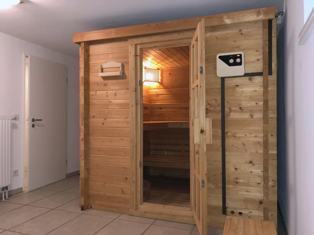 entspannen in der Sauna