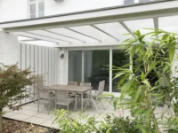 ... auf die Terrasse