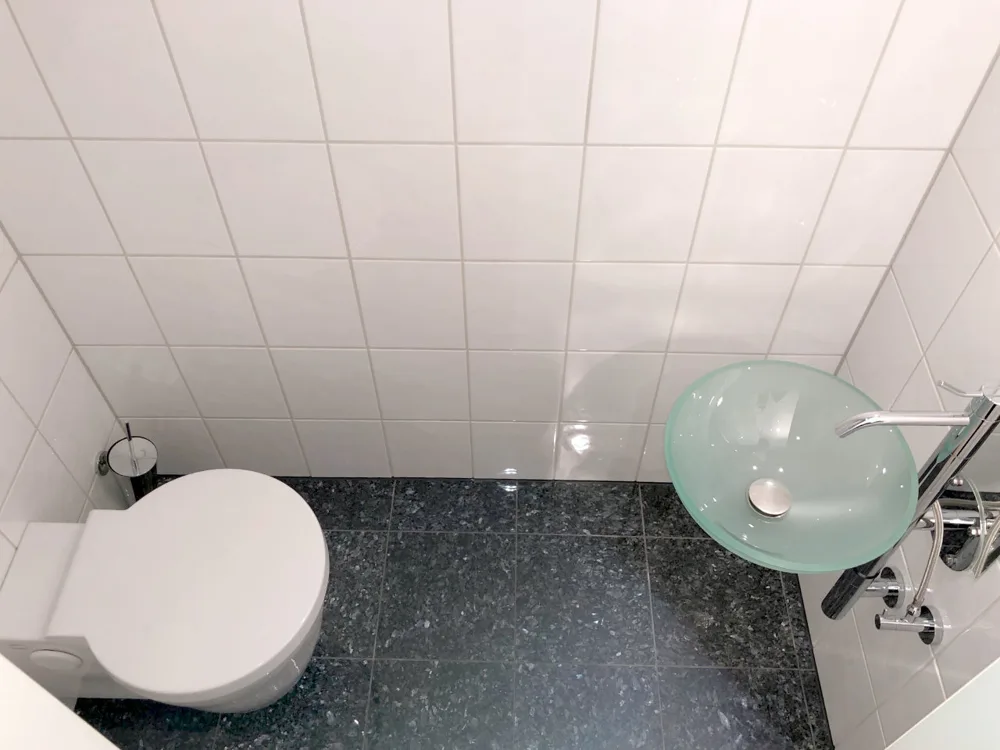 WC im Dachgeschoss