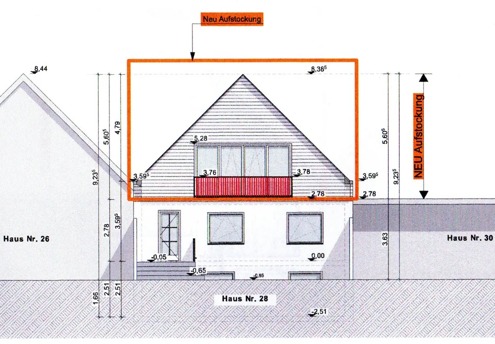 Ansicht_Garten_mögliche Aufstockung