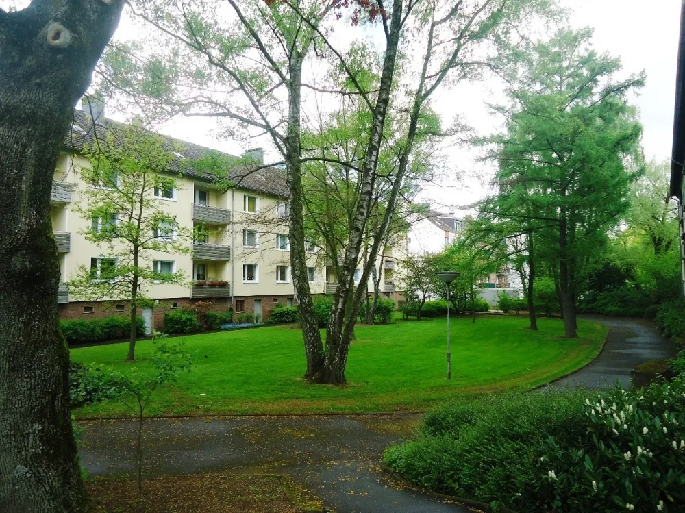 top gepflegte Außenanlage