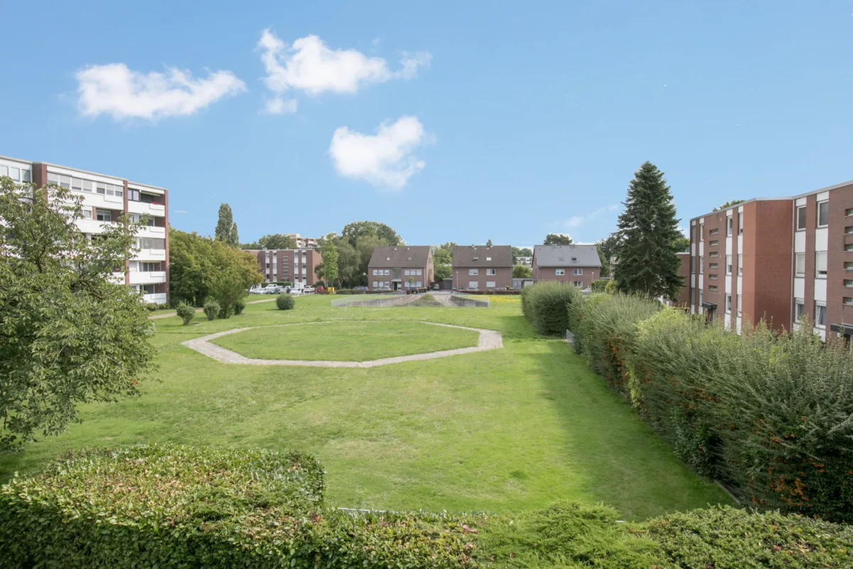 Aussicht vom Balkon