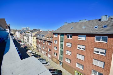 Gründerzeitviertel, über den Dächern von Mönchengladbach! Große 2-Zimmerwohnung, mit großer Terrasse - Aussicht