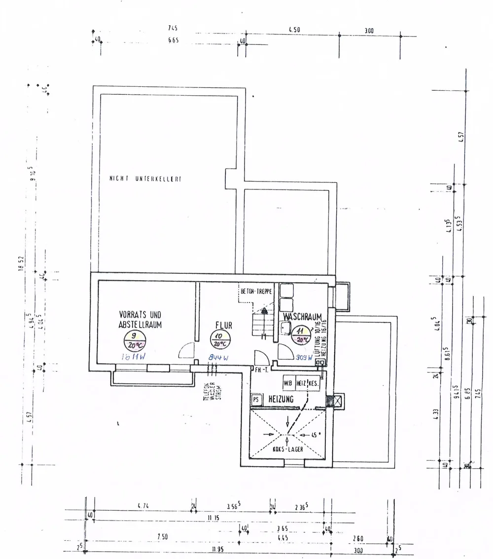 Grundriss UG
