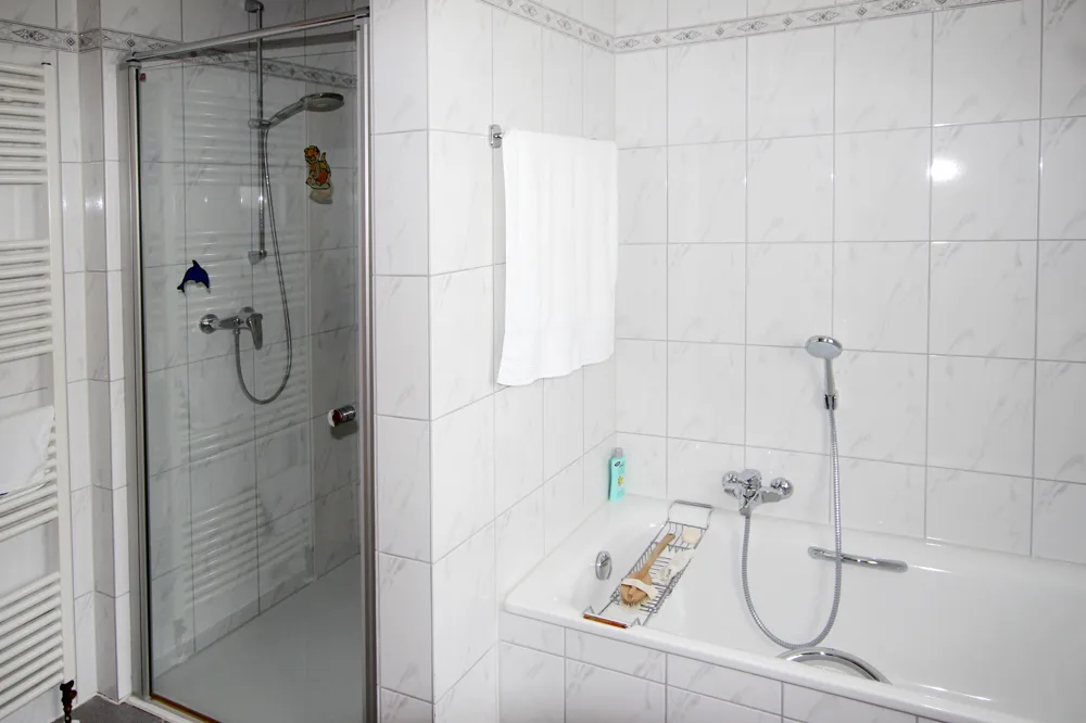 Dusche:Wanne