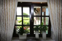 Blickaus aus dem Esszimmerfenster