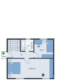 Grundriss Obergeschoss