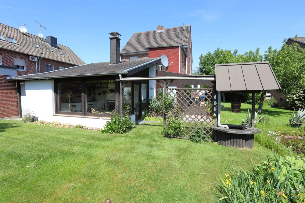 Garten Rückansicht