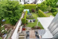 Blick auf den Garten