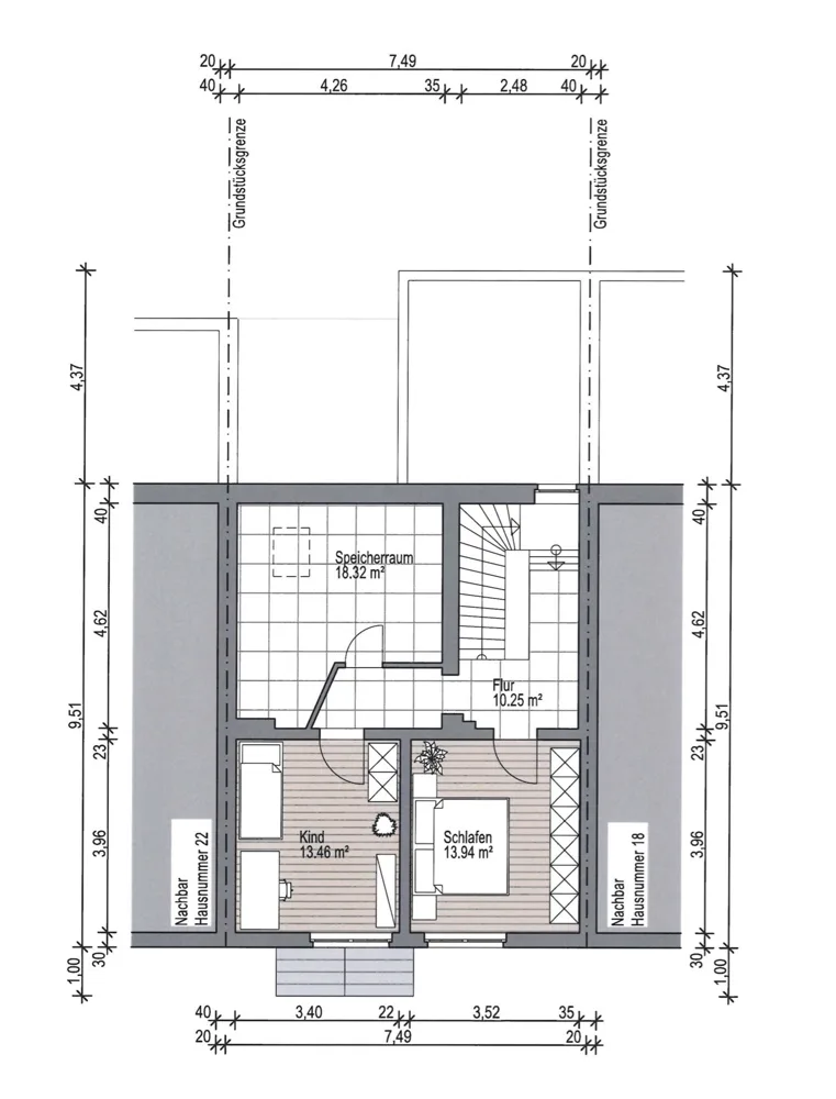 Grundriss DG