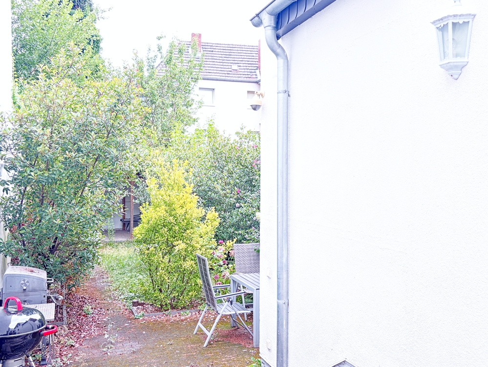 Blick zum Garten