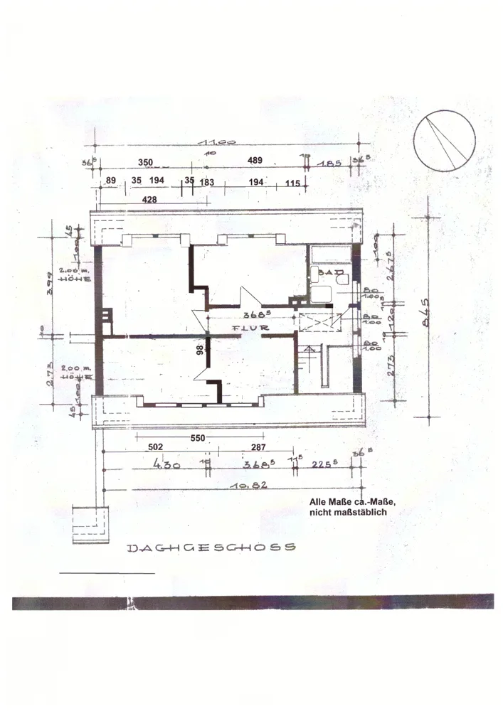 Grundriss Obergeschoss