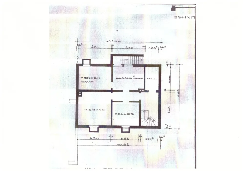 Grundriss Kellergeschoss