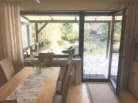 Esszimmer - Blick auf Terrasse