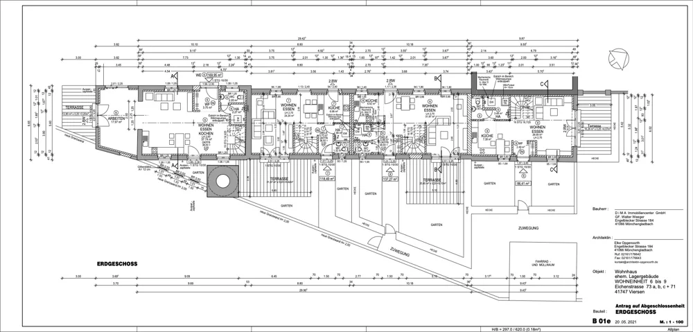 Grundriss Lagerhaus EG