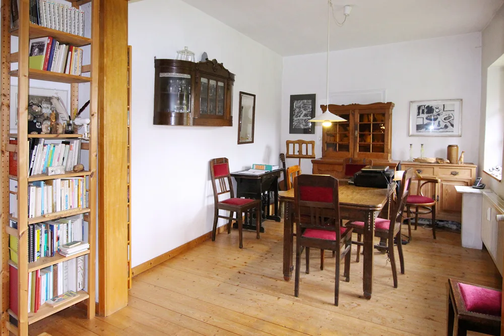 Blick in den Essbereich - Wohnung 2