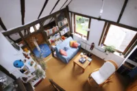 Blick von der Galerie aus - Wohnung 1