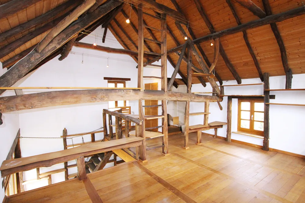 Schlafbereich mit Galerie