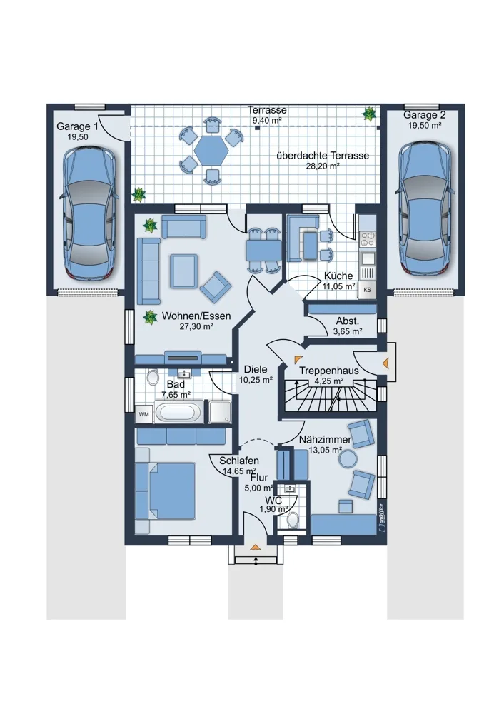 Grundriss EG