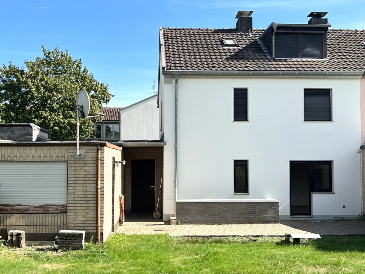 Haus Rückansicht
