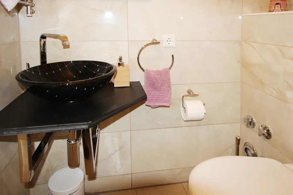 Gäste WC mit Dusche