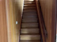 Treppe zum Spitzboden