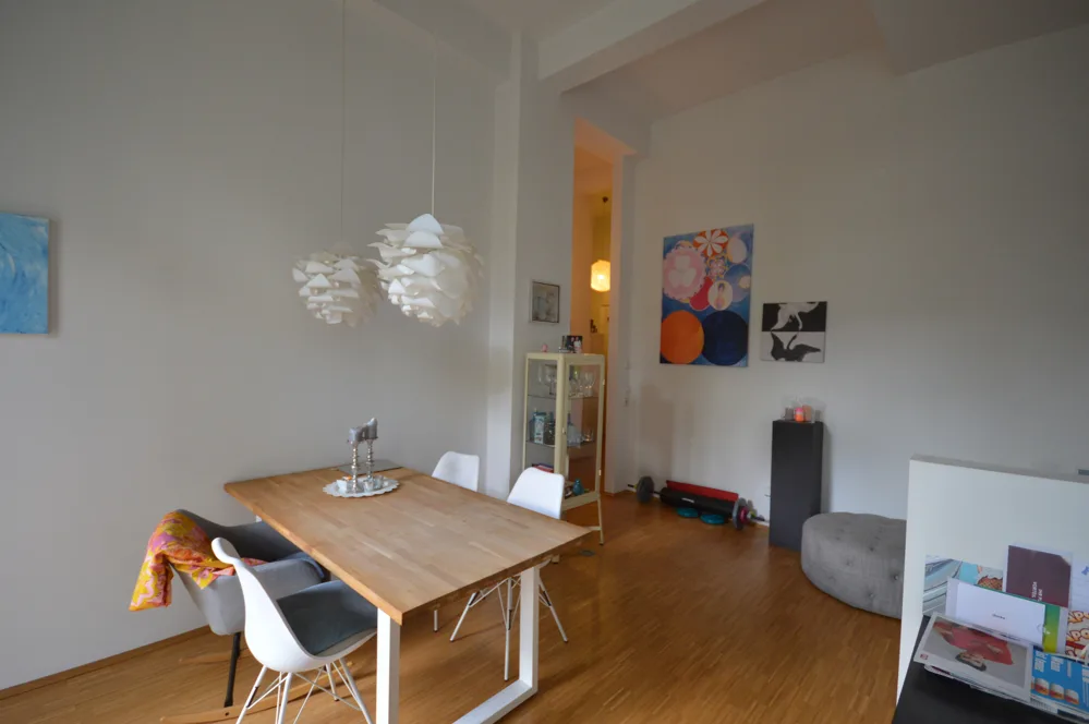 Blick von der Küche aus