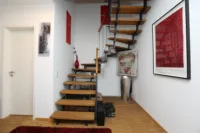 Treppenaufgang obere Wohnebene