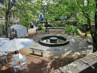 Blick von der Dachterrasse