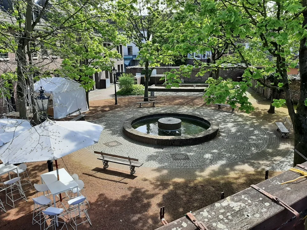 Blick von der Dachterrasse