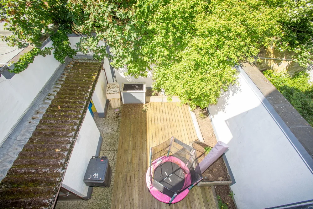 Blick auf die Terrasse